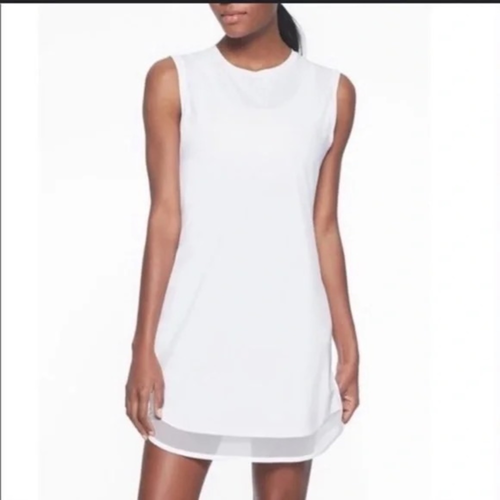 Athleta Sunlover UPF white Dress